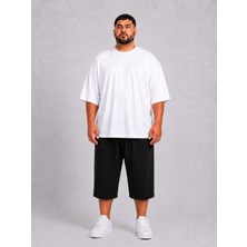 Limitless Wear Erkek Büyük Beden Şort 3xl-6xl Rahat Kesim Diz Altı Günlük Şort
