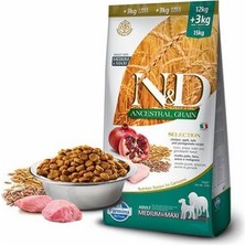 Karahanbey N&d Ancestral Grain Tavuklu Narlı Medium Maxi Yetişkin 12+3 kg
