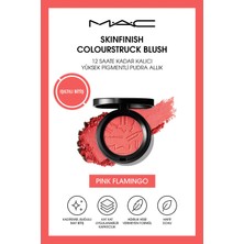 M.A.C Skinfinish Colourstruck Blush 12 Saate Kadar Kalıcı, Yüksek Pigmentli Pudra Allık - Pink Flamingo
