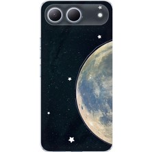 TechTree Tecno Spark 40 5g Uyumlu Minimalist Galaksi Yıldızlı Gece Baskılı Silikon Kılıf