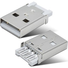 Poke USB Erkek Fiş Konnektör Şase Karkas Type-A 4pin PK-5369