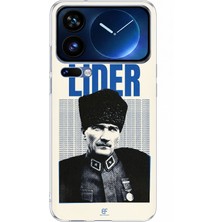 TechTree Xiaomi 17 Pro Max Uyumlu Atatürk Lider Baskılı Silikon Kılıf