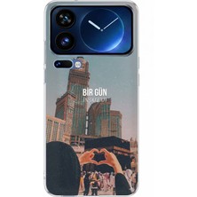 TechTree Xiaomi 17 Pro Max Uyumlu Kabe Sevdası Baskılı Silikon Kılıf