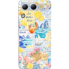 TechTree Tecno Spark 40 5g Uyumlu La Dolce Vita Italyan Rüyası Baskılı Silikon Kılıf