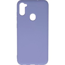 Sb Shopping Galaxy A11 Kılıf Nano Içi Kadife Silikon - Lila
