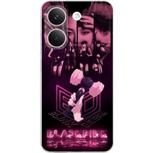 TechTree Poco X8 Pro Uyumlu Blackpink Poster Baskılı Silikon Kılıf