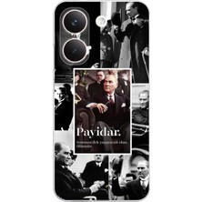 TechTree Poco X8 Pro Uyumlu Atatürk Payidar Baskılı Silikon Kılıf