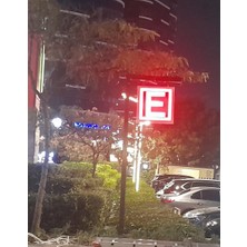 Durak Reklam Eczane E Fener Tabela 60x60 cm