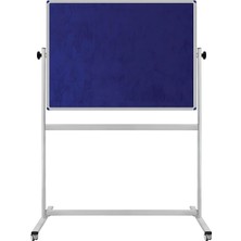 Panda Çift Taraflı Mobil Kumaş Pano 120X140CM