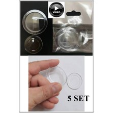 TAN EXPRESS Optik Teleskop Mercek Deney Seti Plastik 30 Mm-13 mm 2'li 5 Set (Videolu)
