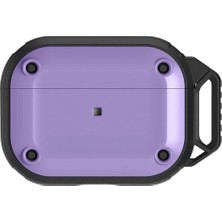 Marsilyan™- Apple Airpods Pro 2 (2.nesil) Asgard Kılıf - Mor