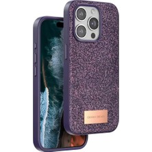 Karahanbey Iphone 15 Bright Simli Kapak - Derin Mor