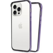 Karahanbey Iphone 14 Land Bumper Koruma Kapak - Derin Mor