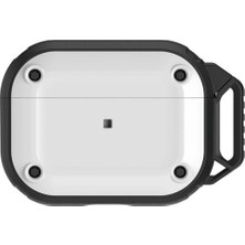 Marsilyan™- Apple Airpods Pro 2 (2.nesil) Asgard Kılıf - Beyaz