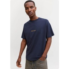 Jack & Jones Jack&jones 12282892 Jornorrebro Emb O  Yaka Kısa Kol Tsh