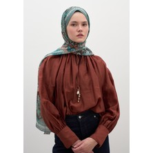 Fresh Scarfs Ariane Desen Şal Petrol