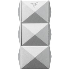 Colibri Quasar Iı Matte Silver Çiftli Torch Alevli Puro Çakmağı