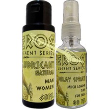 Karahanbey Eros Legent Lubricant Gel Kolay Kayganlık Jeli 60 ml + Erkeklere Geciktiricisprey 30 ml