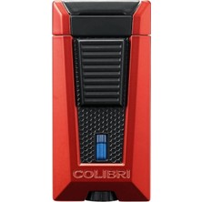 Colibri Stealth Triple Matte Red/black  Üç Torch Puro Çakmağı