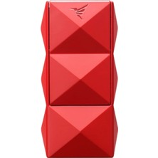 Colibri Quasar Iı Matte Red Çiftli Torch Alevli Puro Çakmağı