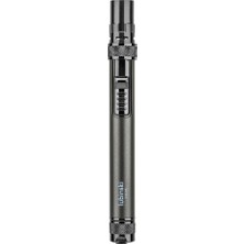 Lubinski Yeni Seri Slim Tek Torch Delicili ve Iğneli Puro Çakmağı Gunmetal