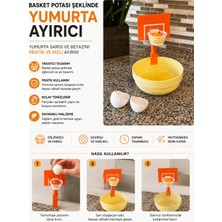 Memania Co Yumurta Sarı ve Beyaz Ayırıcı- Basket Potası Şeklinde Yumurta Ayırıcı-Pratik Farklı Ürünler