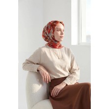 Silk Home Soft Eşarp Suluboya  90X94