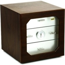 Adorini Chianti-M Deluxe Humidor – Ceviz & Alüminyum 125S