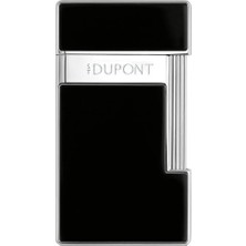 S.t. Dupont Lacquered Slimmy Black Çakmak 28221