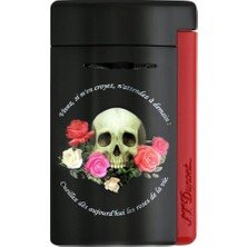 S.t. Dupont Memento Mori Minijet Black Çakmak 10894