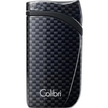 Colibri Falcon Carbon Fiber Black Üç Torch Puro Çakmağı