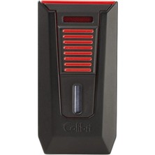 Colibri Slide Black/red Çift Torch Puro Çakmağı