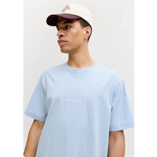Jack & Jones Jack&jones 12282892 Jornorrebro Emb O  Yaka Kısa Kol Tsh