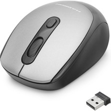 Skygo Kablosuz Mouse 800/1600 Dpi (Gri Siyah - HDX3406G)