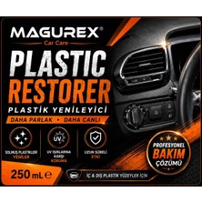 Magurex Plastic Restorer Tampon ve Trim Yenileyici 150 ml X2