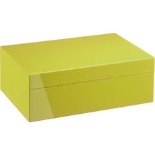 Morici Collection Italy Handmade Humidor Puro Kutusu - Roma Collection- Pistachio- 50's