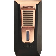 Colibri Slide Rose Gold Çift Torch Puro Çakmağı