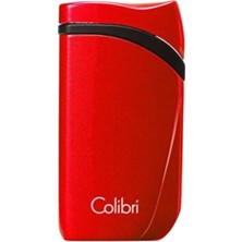 Colibri Falcon Carbon Fiber Red Üç Torch Puro Çakmağı