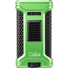 Colibri Ascari Yeşil Üç Torch Puro Çakmağı