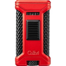 Colibri Ascari Kırmızı Üç Torch Puro Çakmağı