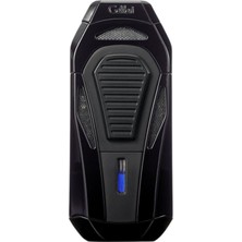 Colibri Boss Black Üç Torch Makaslı Puro Çakmağı