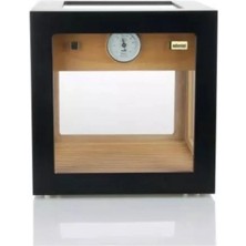 Adorini Cube Deluxe Siyah Humidor 100S