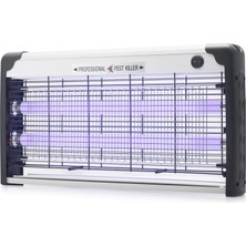 Skygo Elektrikli Sinek Öldürücü Cihaz 30W - 49CM Floresan, Alüminyum, Siyah Beyaz - HDX9304)