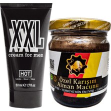 Karahanbey Hotxxl 50 ml Erkeğe Hacimdestek Kremi + Erkeğe 240 gr Almn Macunu