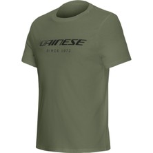 Dainese Daınese T Shırt/ Essence Wordmark T-Shırt Green-Bronze