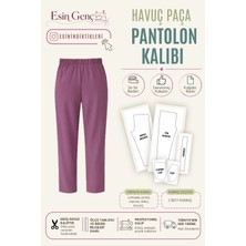 Esin'in Diktikleri Havuç Paça Pantolon Kalıbı | 36-56 Beden | Kağıt Baskı | Profesyonel Dikiş Kalıbı