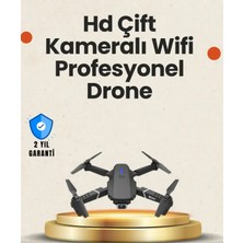  yükseklik sabitlemeli katlanabilir drone 1080p 4k kamera seçenekli