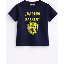 Rabona Fashion Ankaragücü Inadına Başkent Özel Tasarım Çocuk Tişörtü