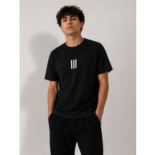 Zengoll & Ramires Düz Renk Oversize Erkek T-Shirt