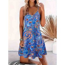 Trendol Fashion Life Kısa Askılı / V Yaka Süprem Kadın Elbisesi